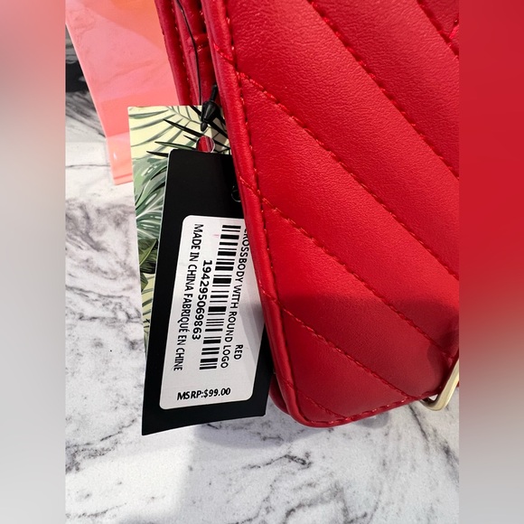 BADGLEY MISCHKA red handbag - Picture 4 of 14